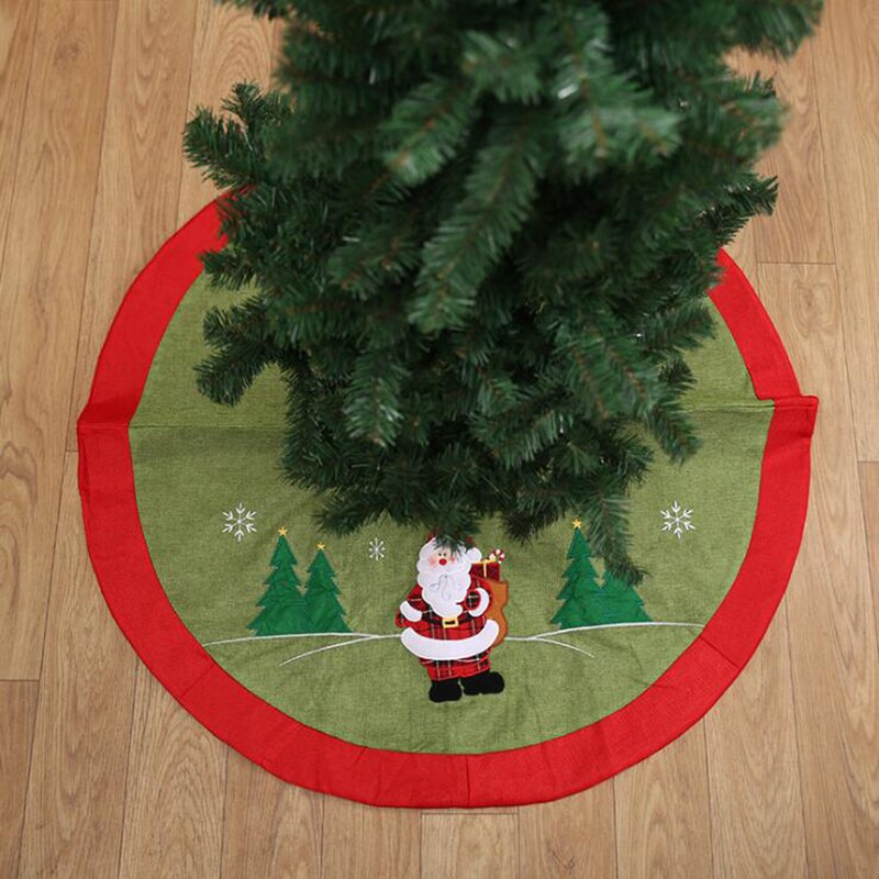 105cm Weihnachten Baum Felsen Weihnachten Baum Teppich Schneeflocke Baum Felsen Neue Jahr Dekorationen Weihnachten Dekorationen Für Haus