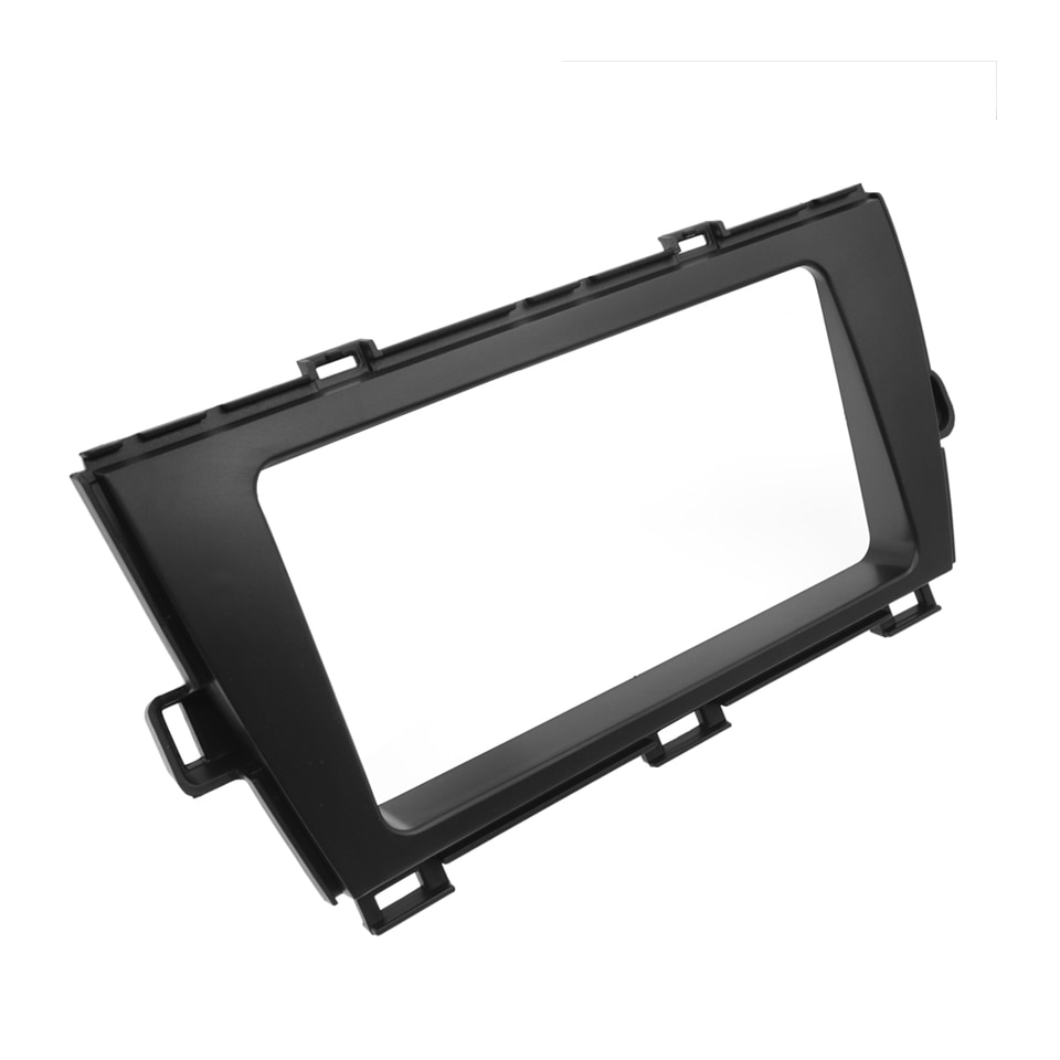 2 Din Fascia For Toyota Prius LHD / RHD Car DVD Stereo Frame Panel Mounted Dash Installation Bezel Trim Kit, Two Size