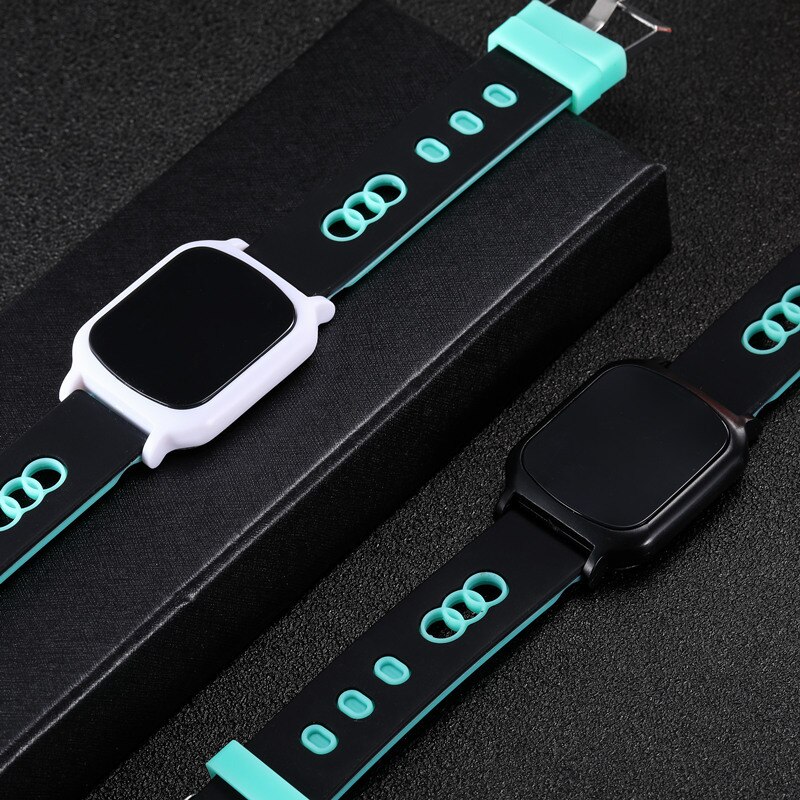Armbåndsur børn ure børn til piger drenge sport elektronisk armbåndsur ledet digital børneur studerende se
