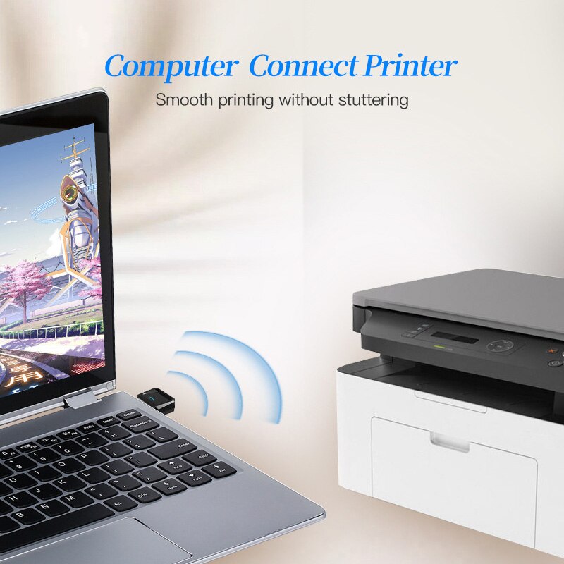 Sans fil USB Bluetooth adaptateur 5.0 pour ordinateur Bluetooth Dongle USB Bluetooth PC adaptateur Bluetooth récepteur émetteur