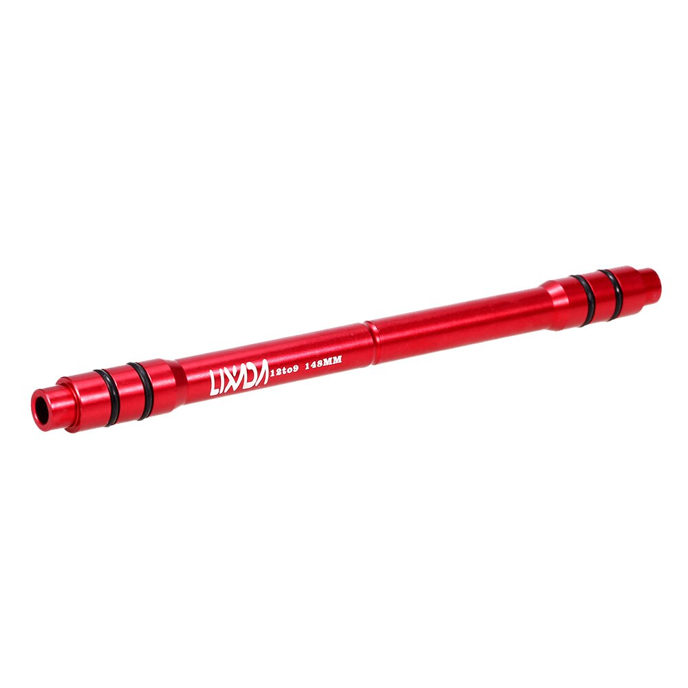 Lixada pyörän napa polkupyörä 12mm to 9mm qr sovitin mtb pyörän läpi akseli napa pikavapautus 142/148mm polkupyörän pyörän napa adapteri