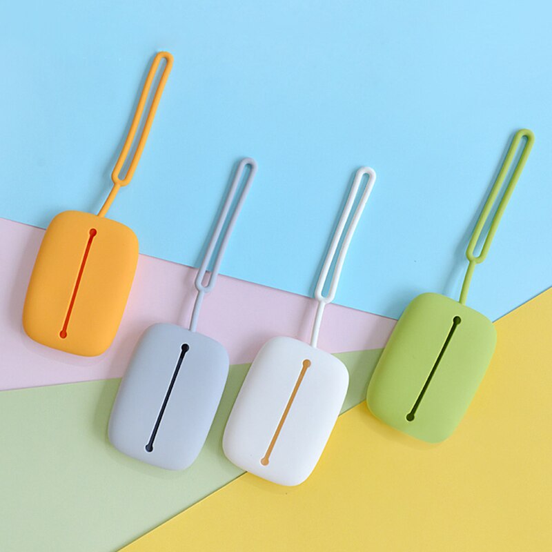 Smart Keychain Holder Organizer Credit Card Holder Mini Card Key Case ID Card Holders Multifunctional Silica Gel Cute Long Bag