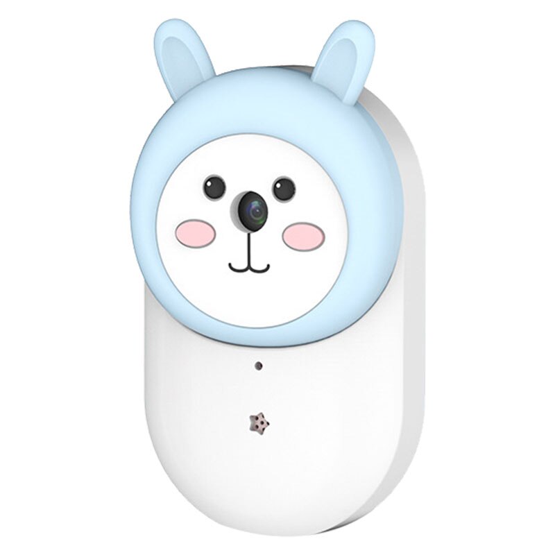 freundlicher WIFI Digital Kamera 1600W Pixel Niedlichen Karikatur Tiere Pädagogisches Spielzeug für freundlicher Mini freundlicher Kamera Art Kamera: Blau