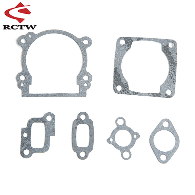Zylinder- oder Kurbelgehäbenutzen-Dichtungssatz für 23 cc, 26 cc, 29 cc, 30,5 cc, 32 cc, 36 cc, 45 cc Motor-, passend für 1/5 HPI KM ROVAN BAJA LOSI FG RC AUTOTEILE