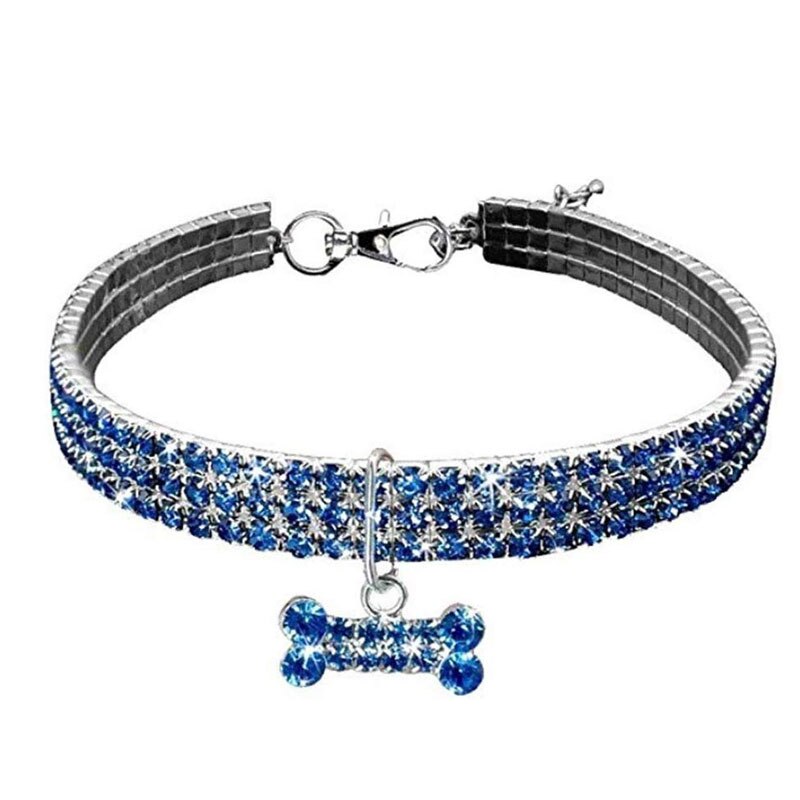 Collier ajustable en strass brillant pour chien, bijoux en cristal, Chihuahua, tendance 2022