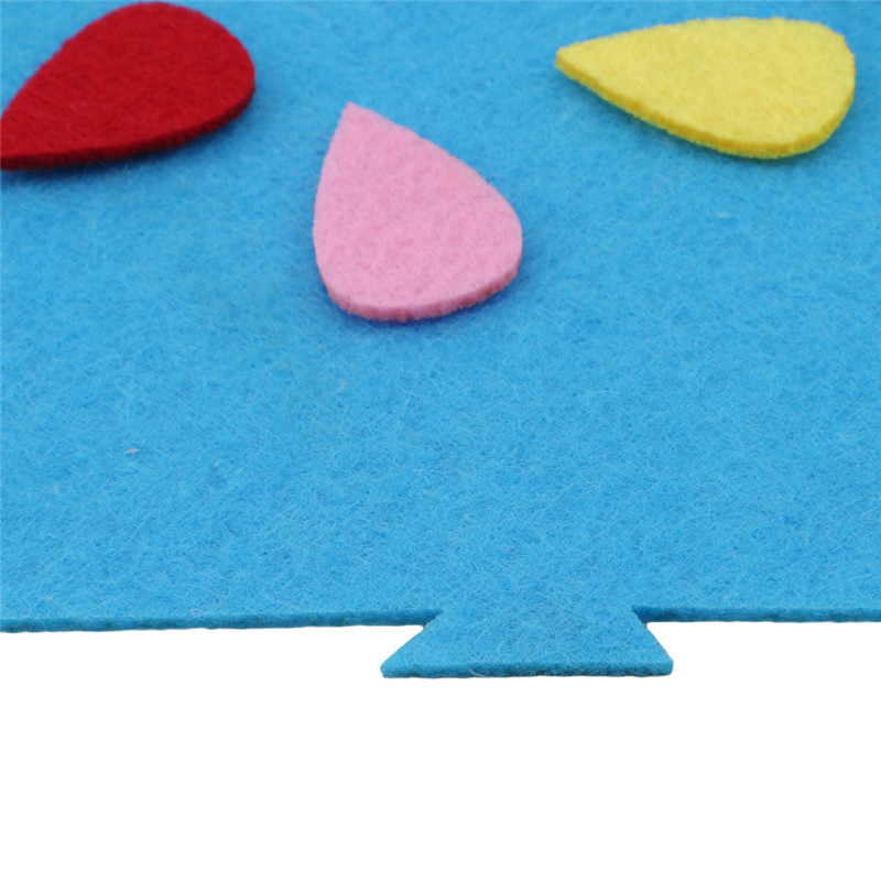 Non-woven Felt Fabric Cartoon Animal Clip Art Preschool Kindergarten Teaching Materials Educational Toys
