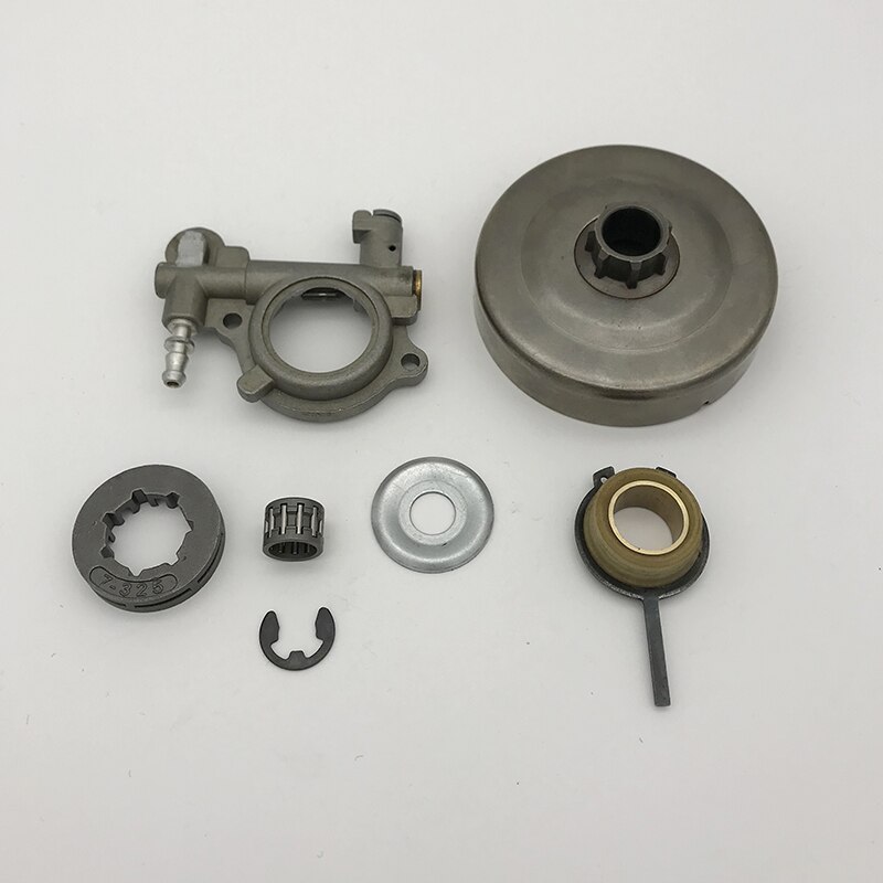 Oil Pump Rim Sprocket Kit For Stihl 026 MS260 PRO MS 260 Chainsaw Clutch Drum .325 Pitch Small 7 Spline 7 Teeth Replacement Part