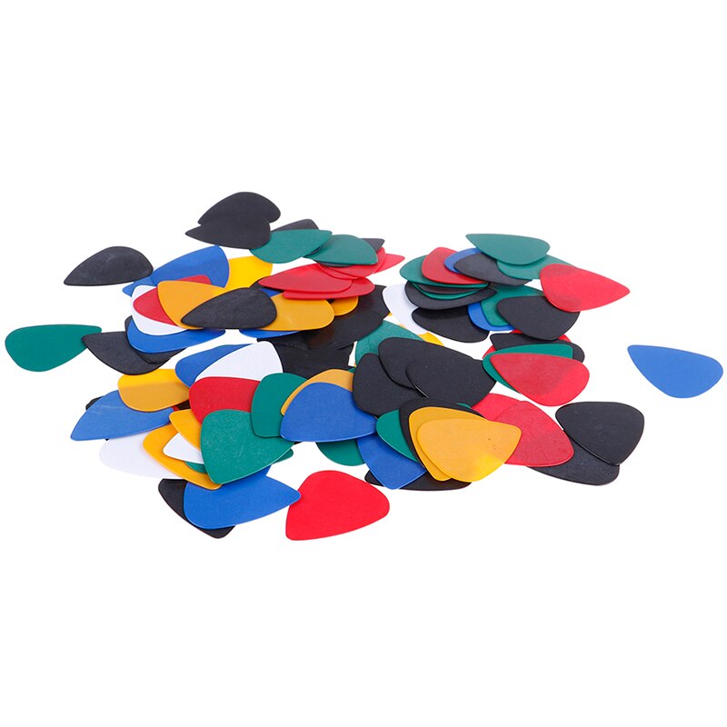 100pcs/set Electric Guitar Pick Acoustic Music Picks Plectrum 0.5mm Thickness Guitar Accessories