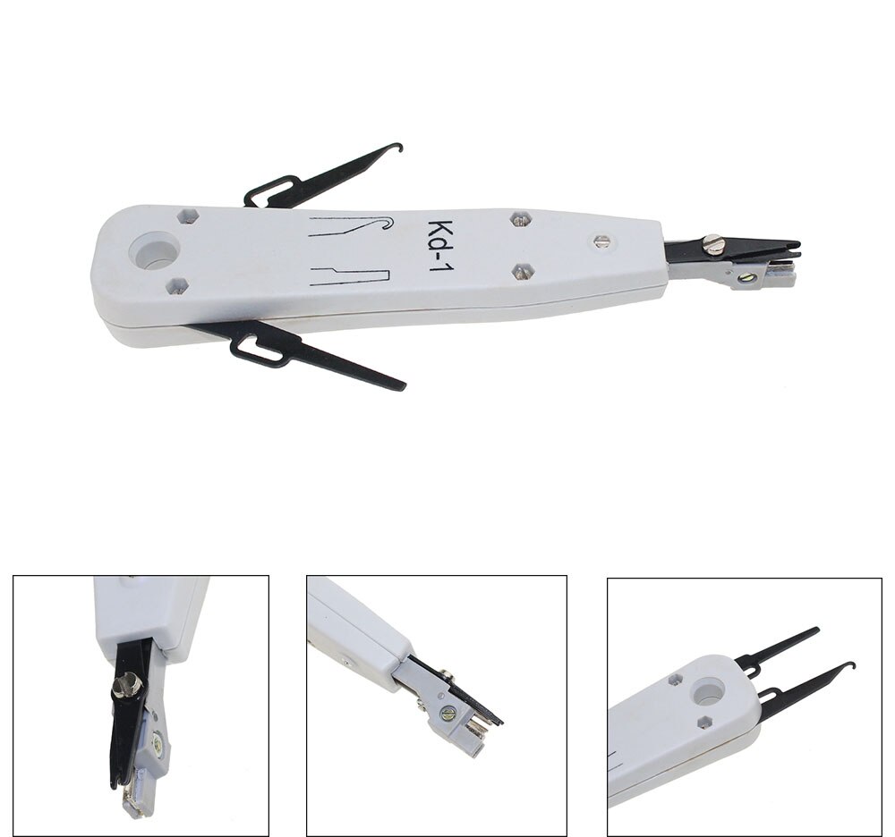 KRONE-Herramienta de impacto portátil con Sensor para teléfono, Cable de red RJ11, RJ45, Cat5, paquete al por menor, KD-1