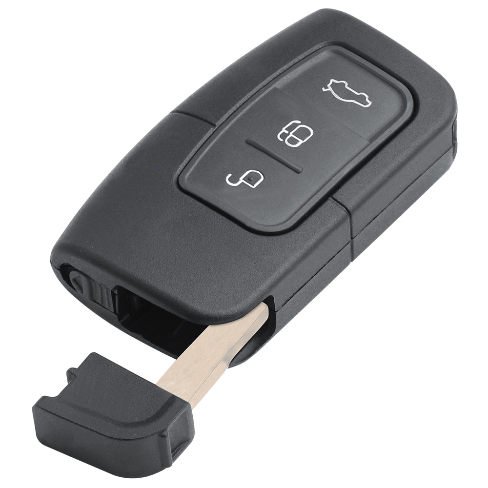 Keyecu Smart Remote Key Shell Case 3 Knop Voor Ford Focus Mondeo Galaxy S-Max