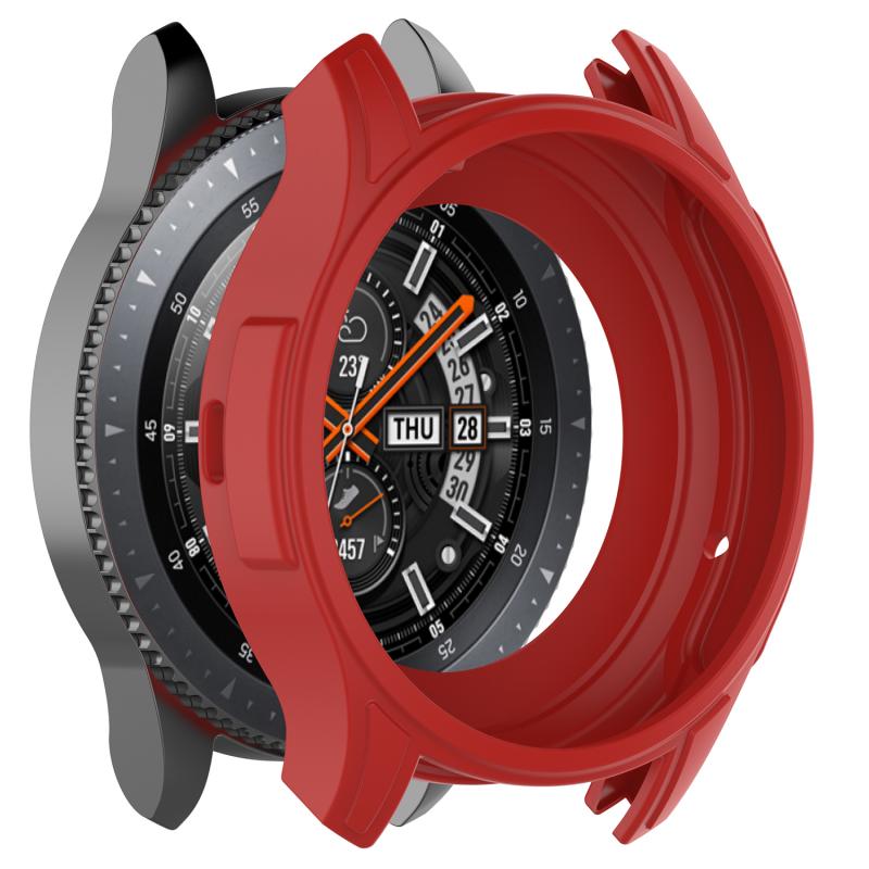 Protective Cover Case For Samsung Galaxy Watch 46mm band gear S3 Frontier Case Silicone Protective shell Watch Accessories
