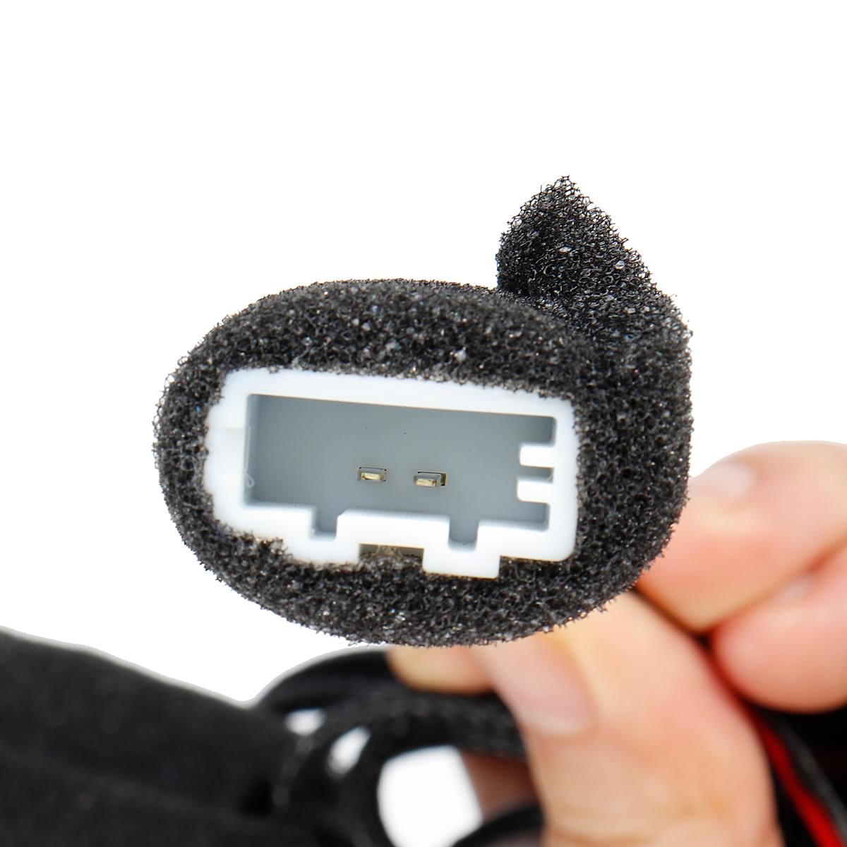 2pcs Black Front Triangle Head Tweeter Speaker with Wire Car tweeter audio trumpet speakers tweeter For kia RIO K2