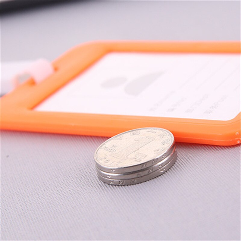 805 Multicolor Name Credit Card Holders Bank Card Bus ID Identity Rope Badge Holder School student office Supplies