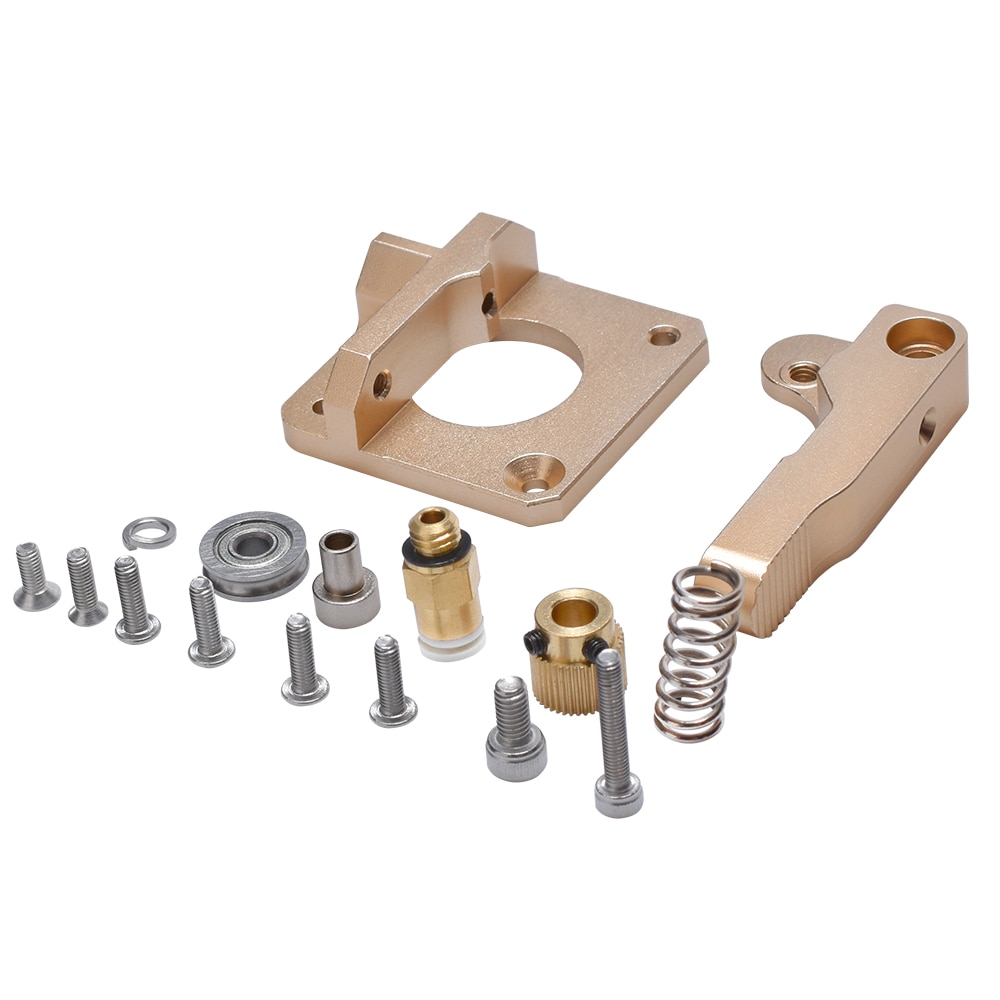 3D Printer Onderdelen MK8 Extruder Upgrade Aluminium Blok bowden extruder 1.75mm Filament Reprap Extrusie voor CR-7 CR-8 CR-10