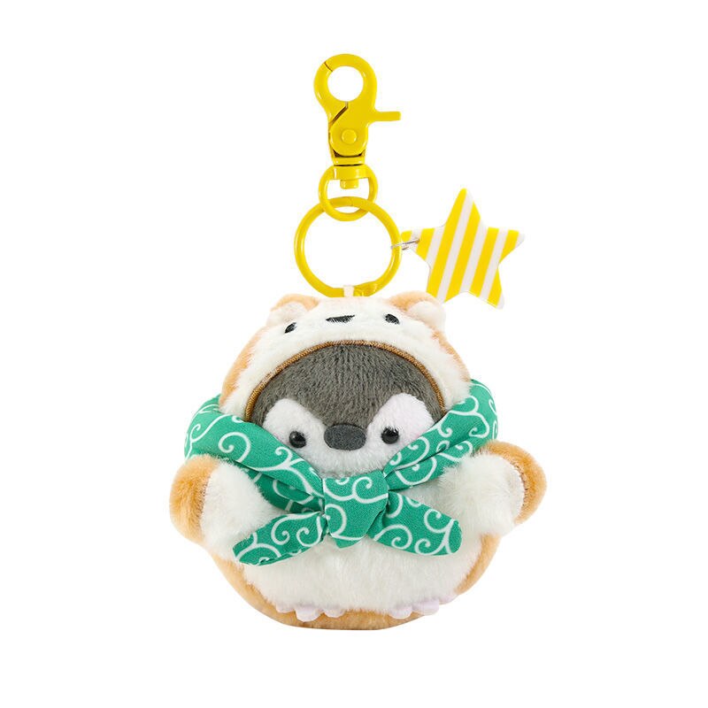 Japan energy plush doll little penguin family students different styles with Iron Buckle: H 8cm