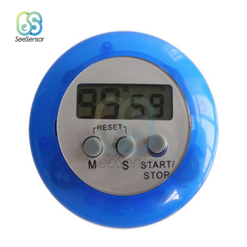 LCD Digital Kitchen Countdown Magnetic Timer Stopwatch Timer Back Stand Cooking Timer Count UP Alarm Clock Kitchen Cooking Tools