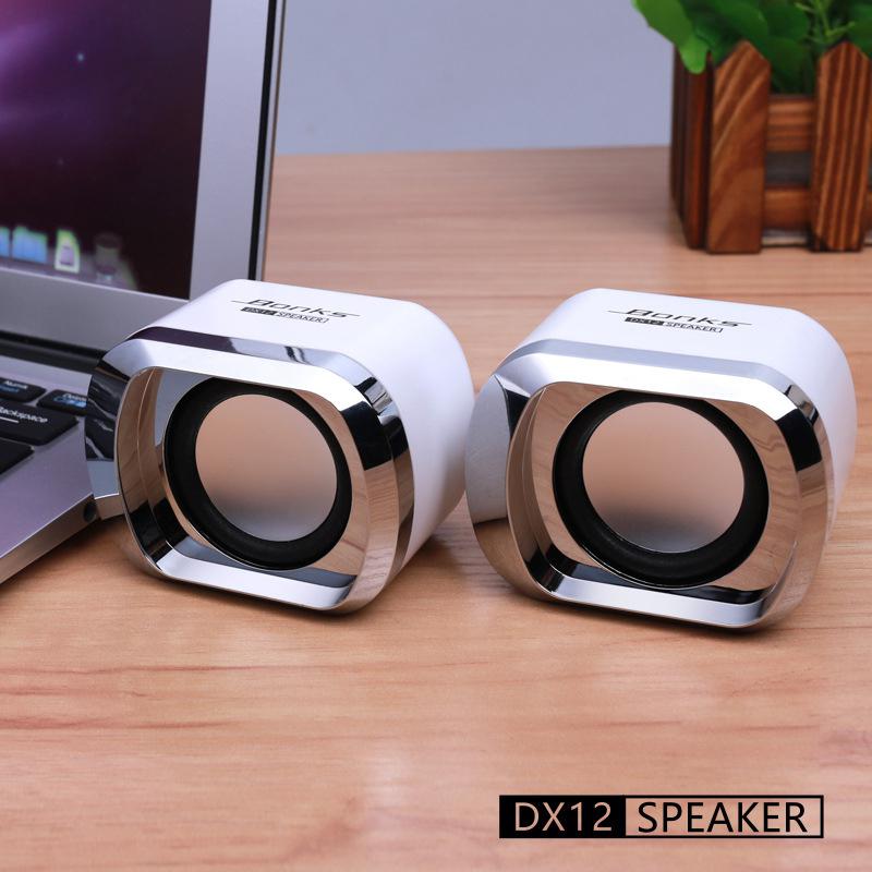 HobbyLane Mini Computer Speakers USB AUX Jack 3.5mm PC Desktop Laptop Stereo Wired Sound Subwoofer Computer Speakers d29