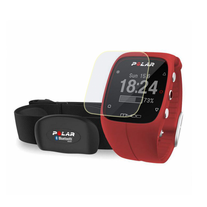 Vidrio Templado HD para Polar M400 M430 Protector de pantalla de reloj para Polar M 400 M 430 película transparente protectora de seguridad 9H