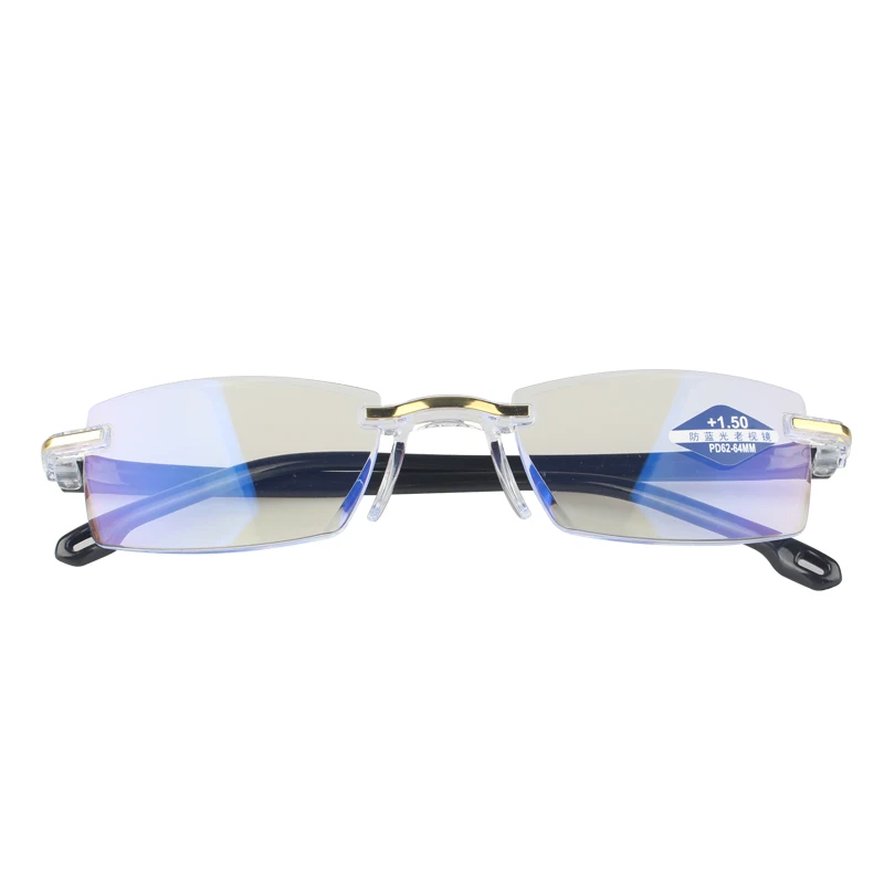 Gafas inteligentes con ajuste automático para hombre, lentes de lectura con aumento, multifoco progresivo, antiluz azul, 0- + 4,0, 1 ud.