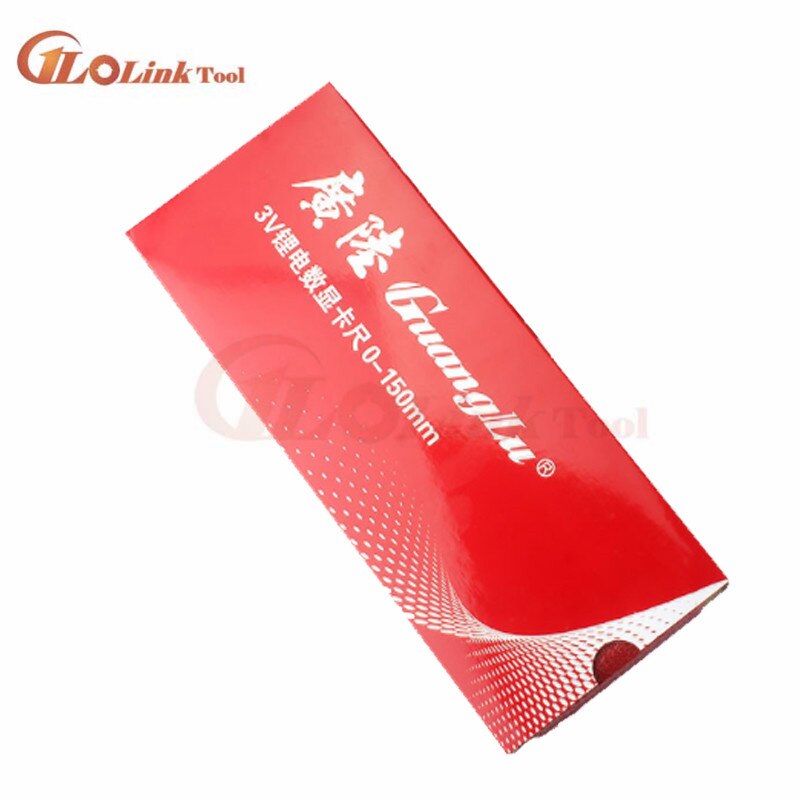 GUANGLU Digital Caliper 6" 0-150mm/0.01 Electronic Stainless Steel Vernier Calipers Micrometer Measuring Tools