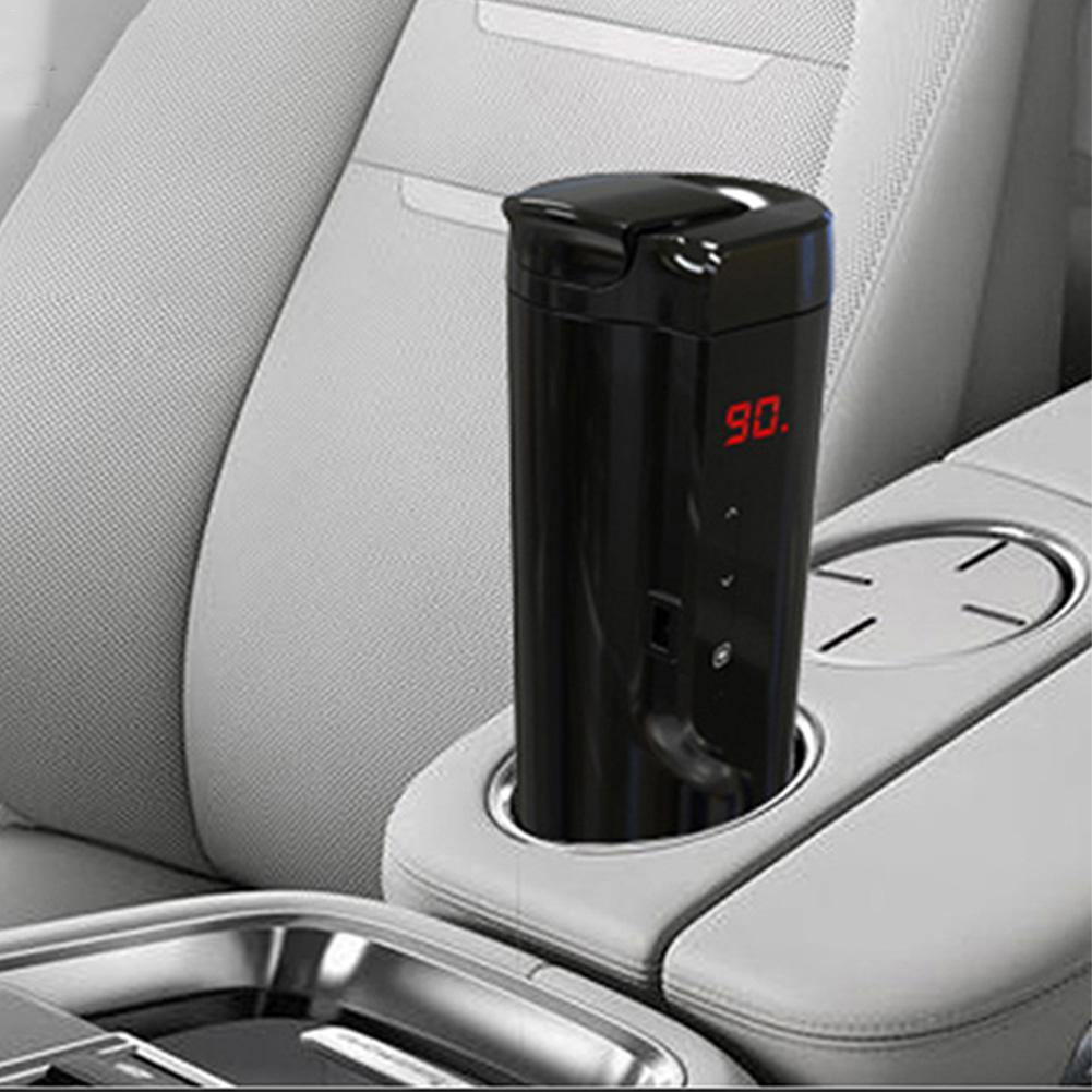 Intelligente Auto Elektrische Tasse Heizung Tasse Konstante Temperatur Wasser Tasse Einstellen Temperatur Auto Wasserkocher 12V Kochendes Wasser Wasserkocher