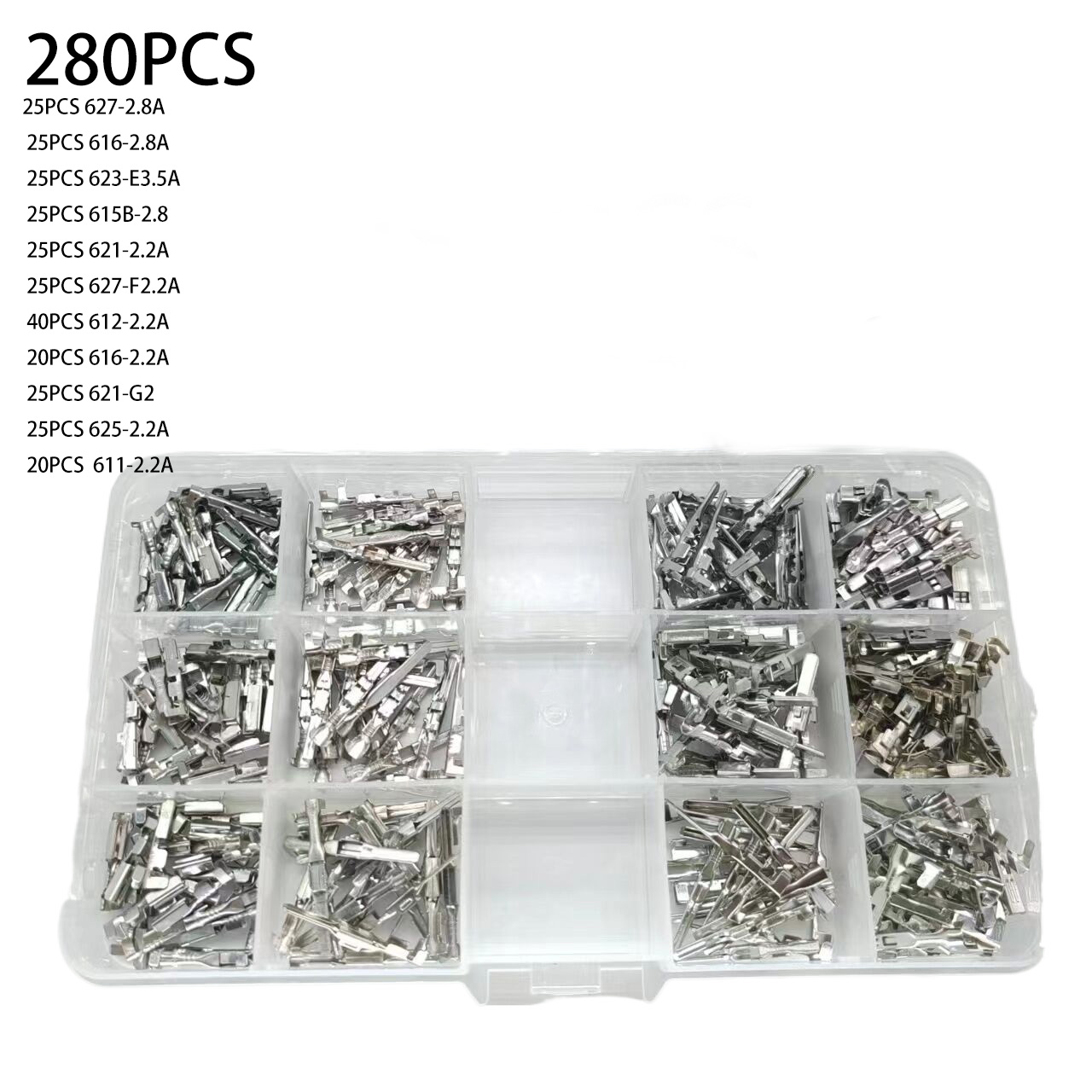 electrical connectors terminals Automotive Connector Piece 2.2/ 2.8/ 3.5 MM Male And Female Interconnected car terminal