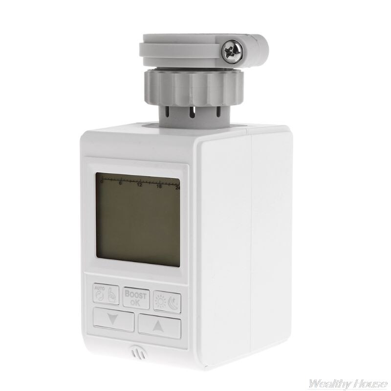 Programmable Thermostat Timer TRV Radiator Valve Actuator Temperature Controller D23 20