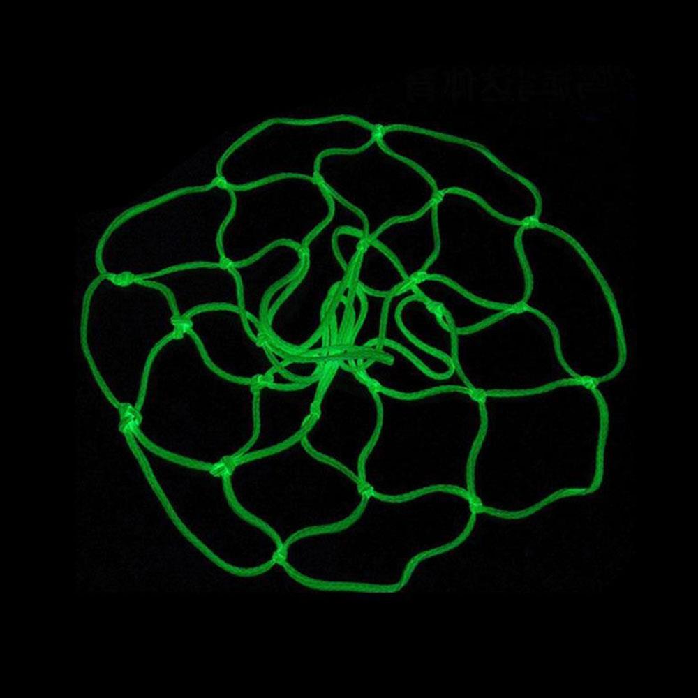 45cm nylon gul luminescens atletisk sport backboard kurv nett utendørs basketballbane basketball nett match luminoso