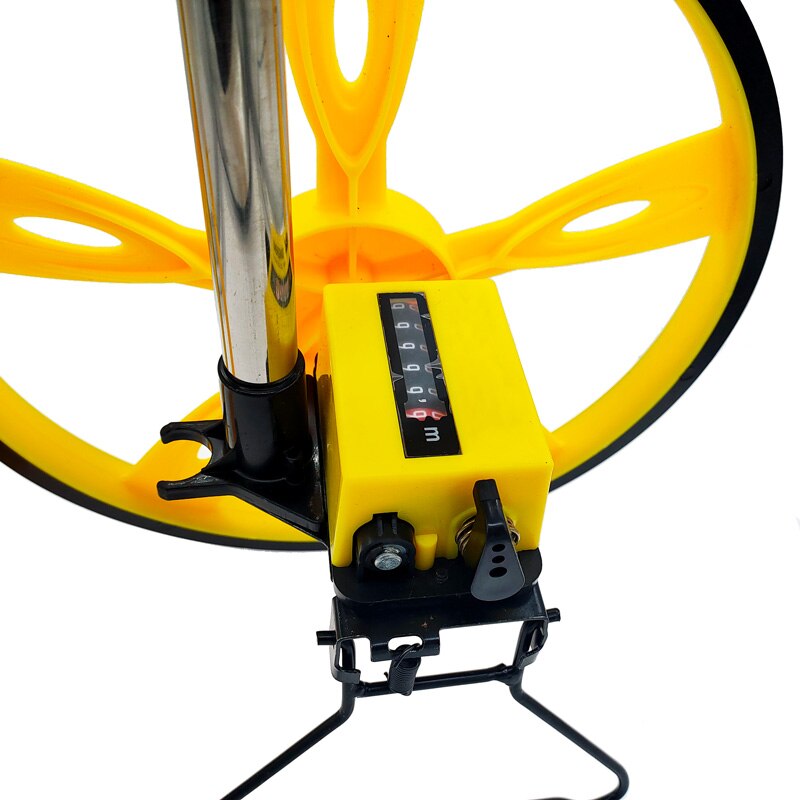 318mm diameter mechanical meter wheel foldable measuring wheel distance 0-9999m long distance meter measurer wheel