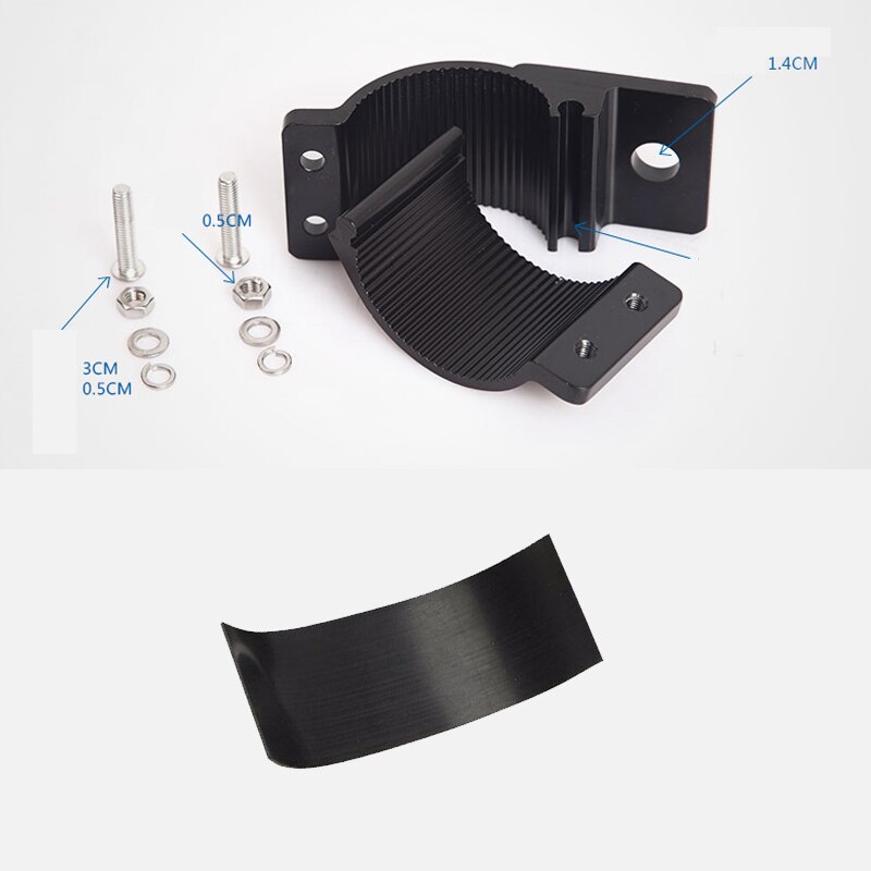 Adjustable Bull Bar Tube Bar Mounting Bracket Clamps Holder Kit for Off-road Offroad LED HID Driving Light Led Work Light Bar