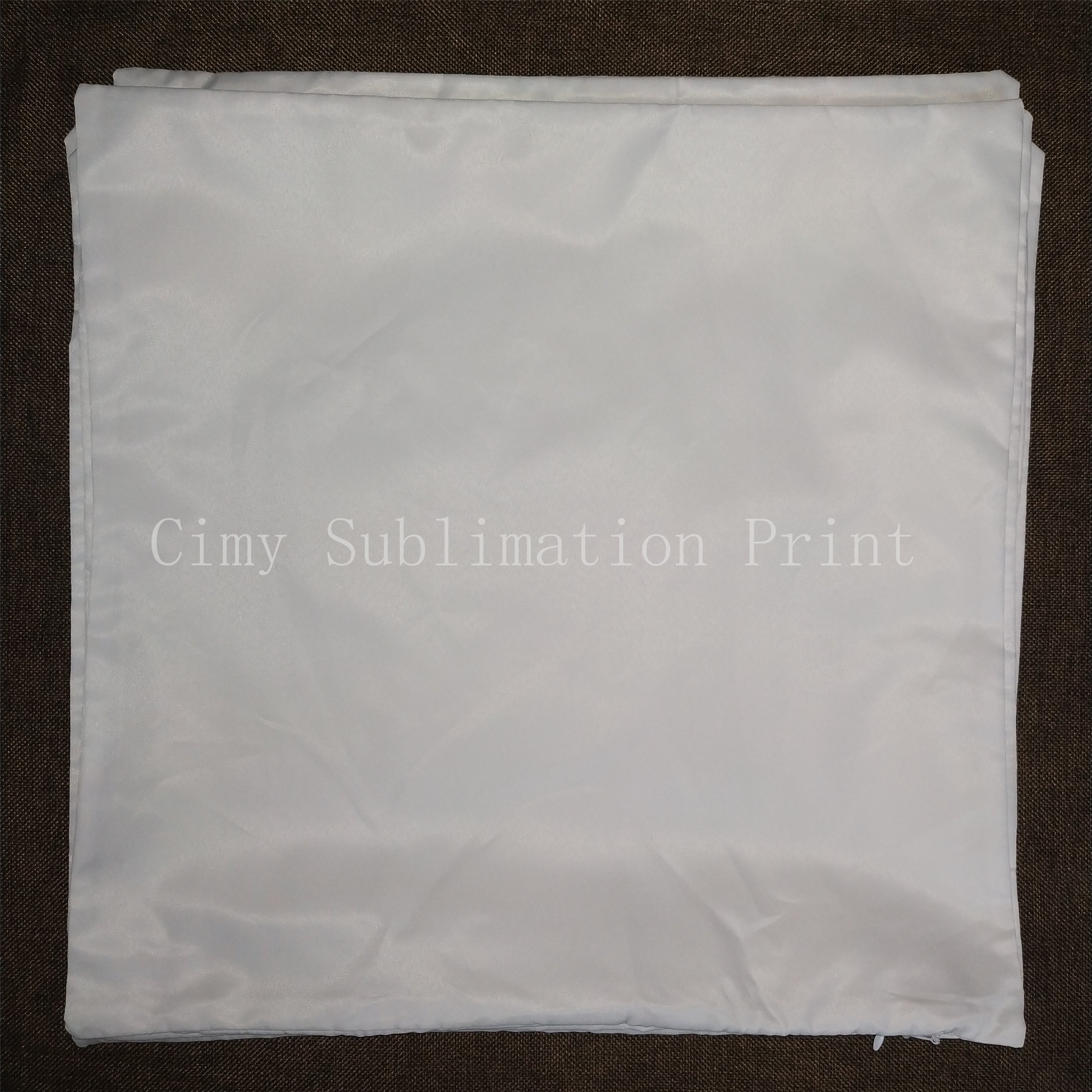 12 piunids/lote 40x40cm sublimación en blanco funda de almohada para sublimación impresión de tinta DIY de transferencia de impresión de prensa de calor