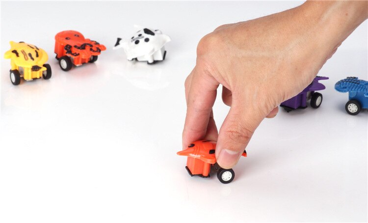 1 PCs pull-back vis speelgoed pull-back speelgoed