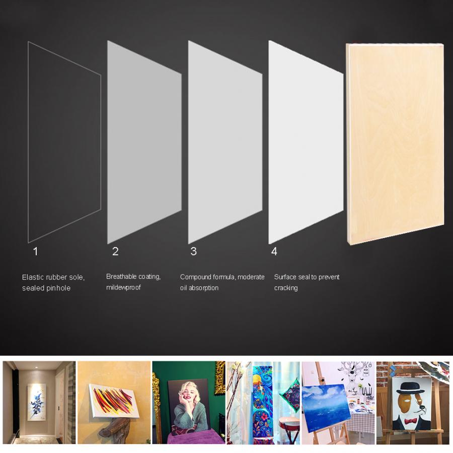 Poplar Wood Hollow Sketch Board Wooden Painting Board Art Supply Sketch Table Sketch Board for A3 size paper