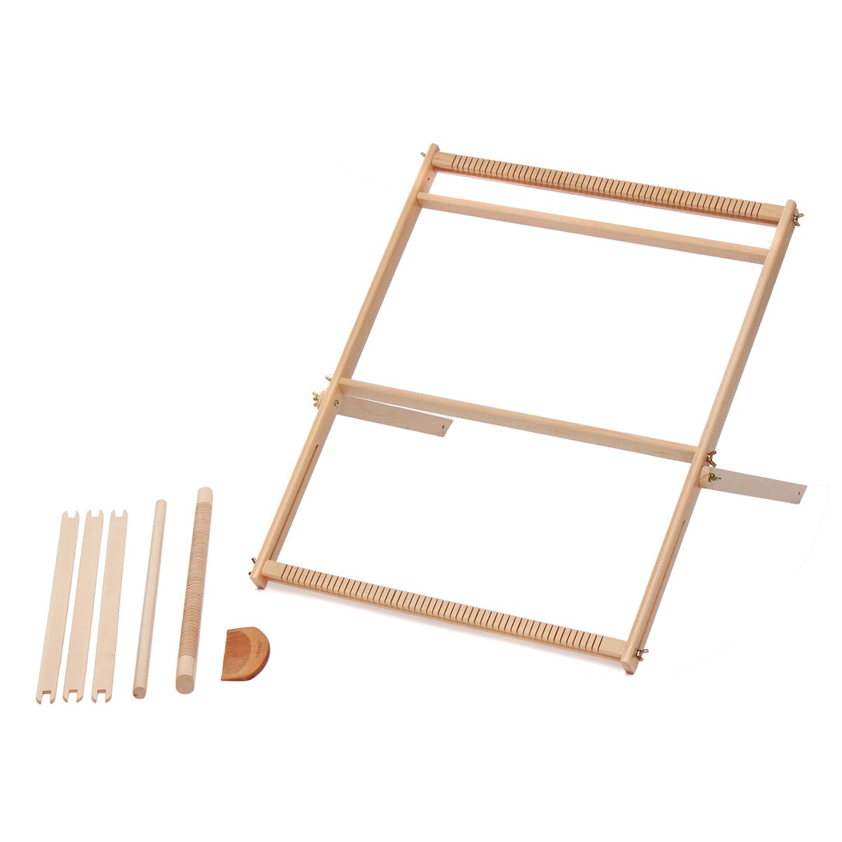 Multifunctional DIY Woven Set Wooden Weaving Loom Kit Hand-Woven Household Tapestry Scarf Loom Sewing Machine