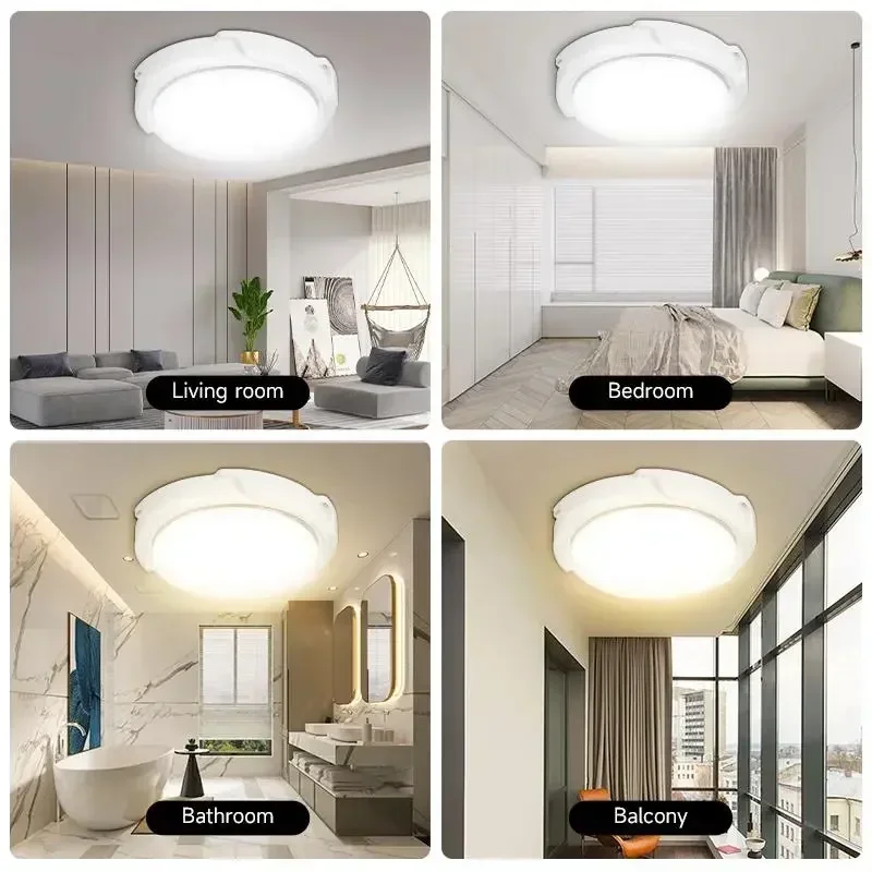 Luz LED de techo Solar de 60/500W, lámpara colgante de energía Solar para interiores y exteriores con línea de luz de pasillo para decoración de jardín