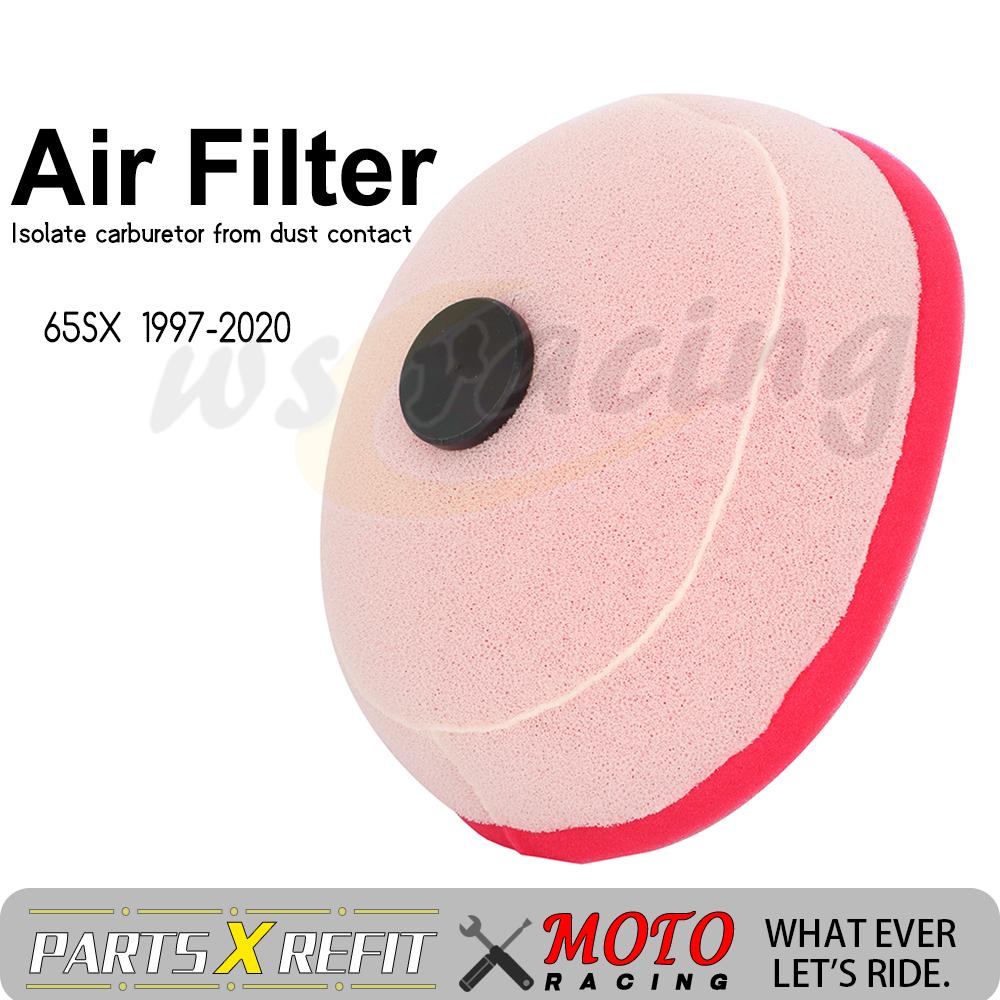 Limpiador para admisión de esponja de espuma de doble capa de motocicleta filtro del aire para KTM sx 65 65SX 1997 1999 fuera de carretera