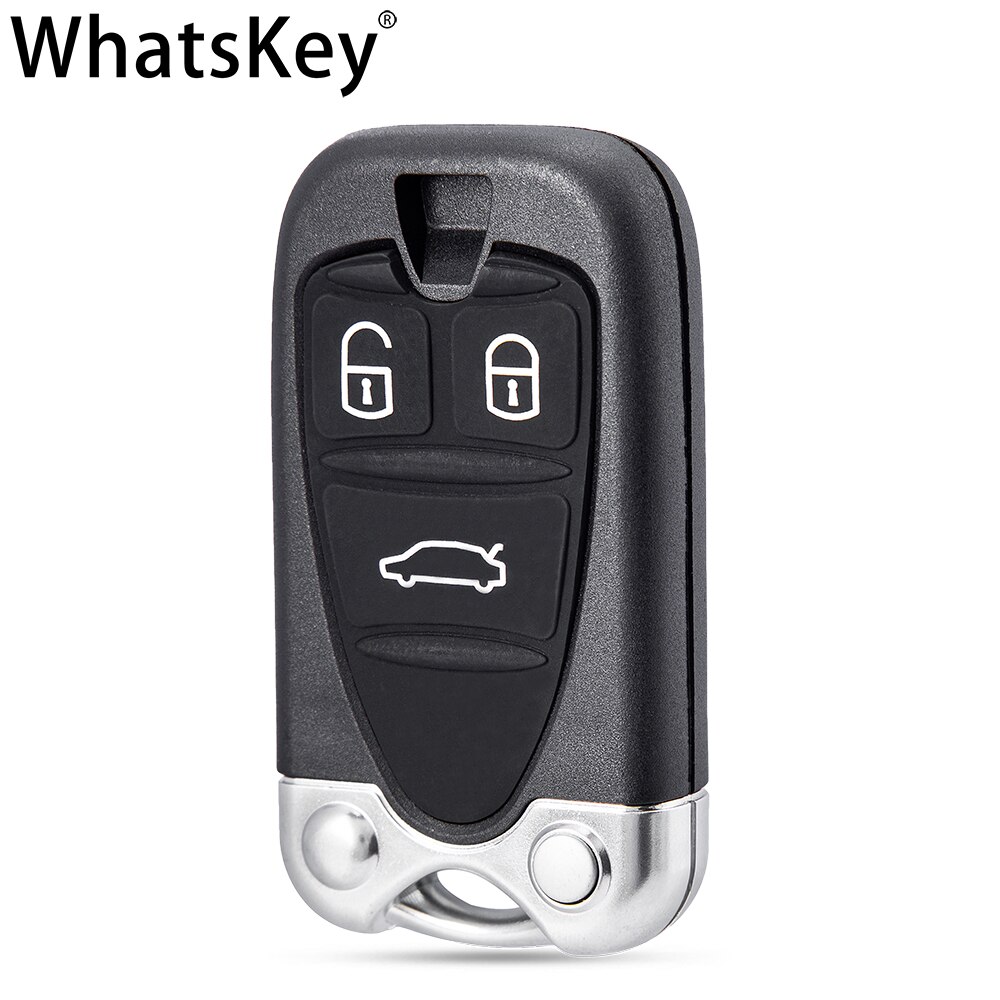 WhatsKey Fernbedienung Clever Schlüssel Karte Hülse 3 Geschmack Für Alfa Romeo 159 Brera156 Spinne Ersatz Auto schlüssel fallen gehäbenutzen ungeschnitten klinge