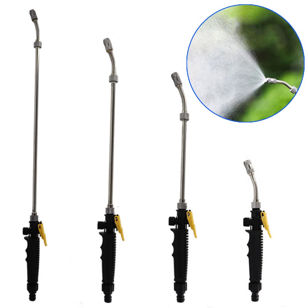 Metal High Pressure Cleaner Water Gun Sprayer Jet Garden Accessories Wash Hose Wand Nozzle Watering Spray Sprinkler