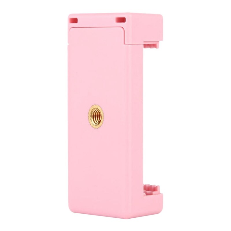 Puluz 4 pçs pu448f selfie varas tripé de montagem braçadeira do telefone com 1/4 Polegada furos de parafuso & base sapata fria
