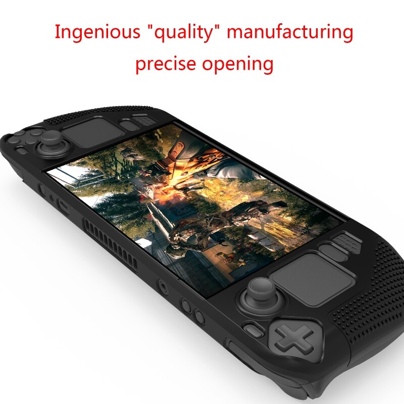 R91a weiche, komfortable silikon-schutzhüllen für steam deck game controller und spielezubehör – sturzsicher