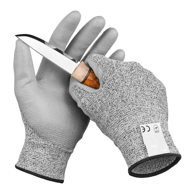 1 paar Ebene 5 Schneiden Prävention Kochen Handschuhe Hitzebeständige Schweißen Handschuhe Hohe Temperatur Küche Grill Handschuh Verhindern
