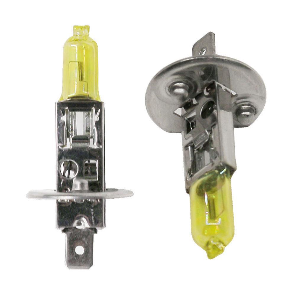 H1 55w 3000k gelb halogen auto scheinwerfer lampe-auto lampe quarzglas xenon strahler auto licht zubehör: Default Title