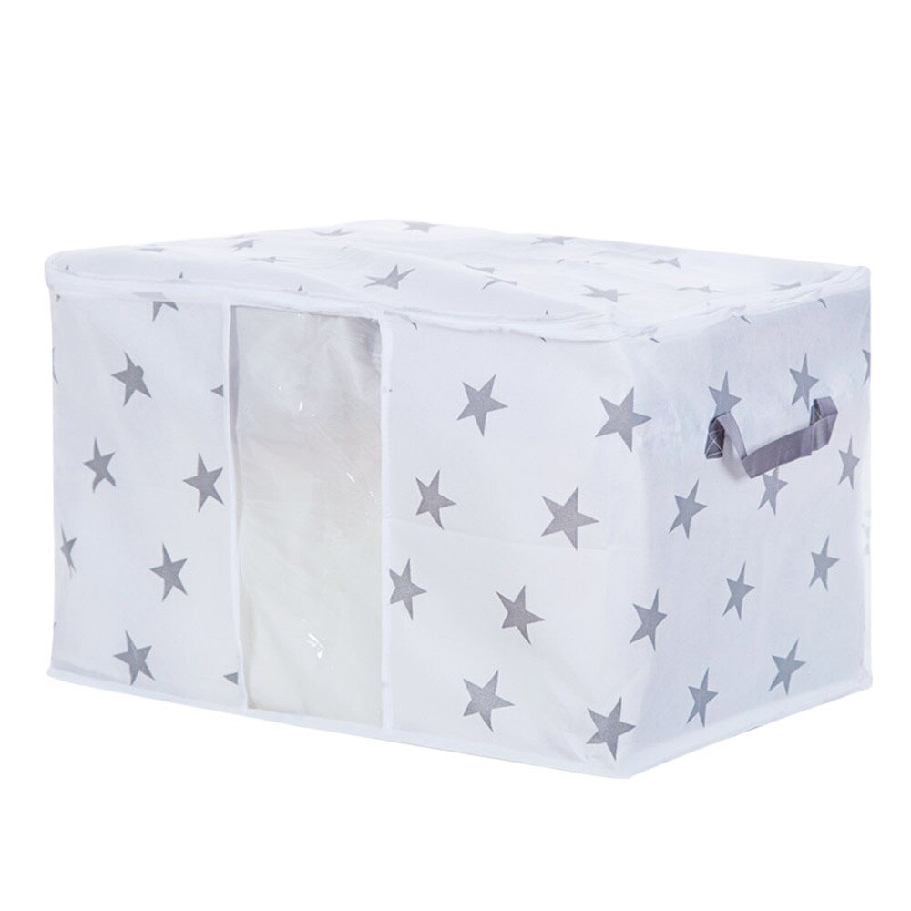 25 # Opvouwbare Opbergtas Kleding Deken Quilt Closet Trui Organizer Box Zakjes Mode Kleding Kast Organizer Zakjes: D