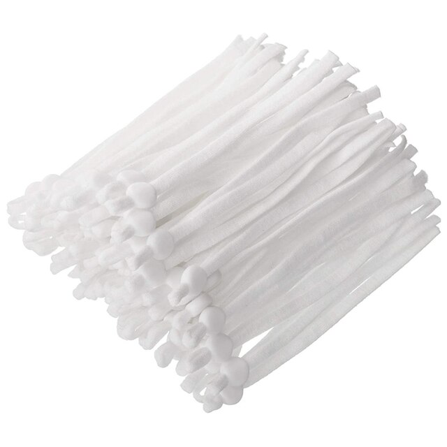 100 Pcs Sewing Elastic Band Cord with Adjustable Buckle Stretchy Mask Earloop Lanyard Earmuff Rope for DIY Making Supplies YJ354: 50PC WHITE
