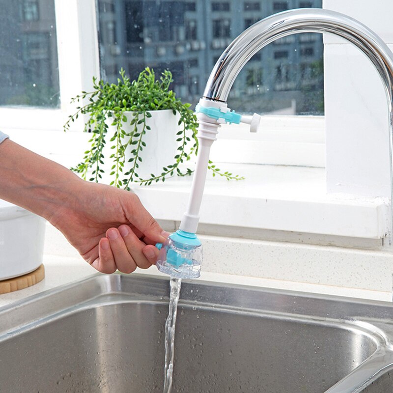Alargador de grifo ajustable giratorio, boquilla de ahorro de agua, grifo para fregadero de cocina, baño, 1 ud.