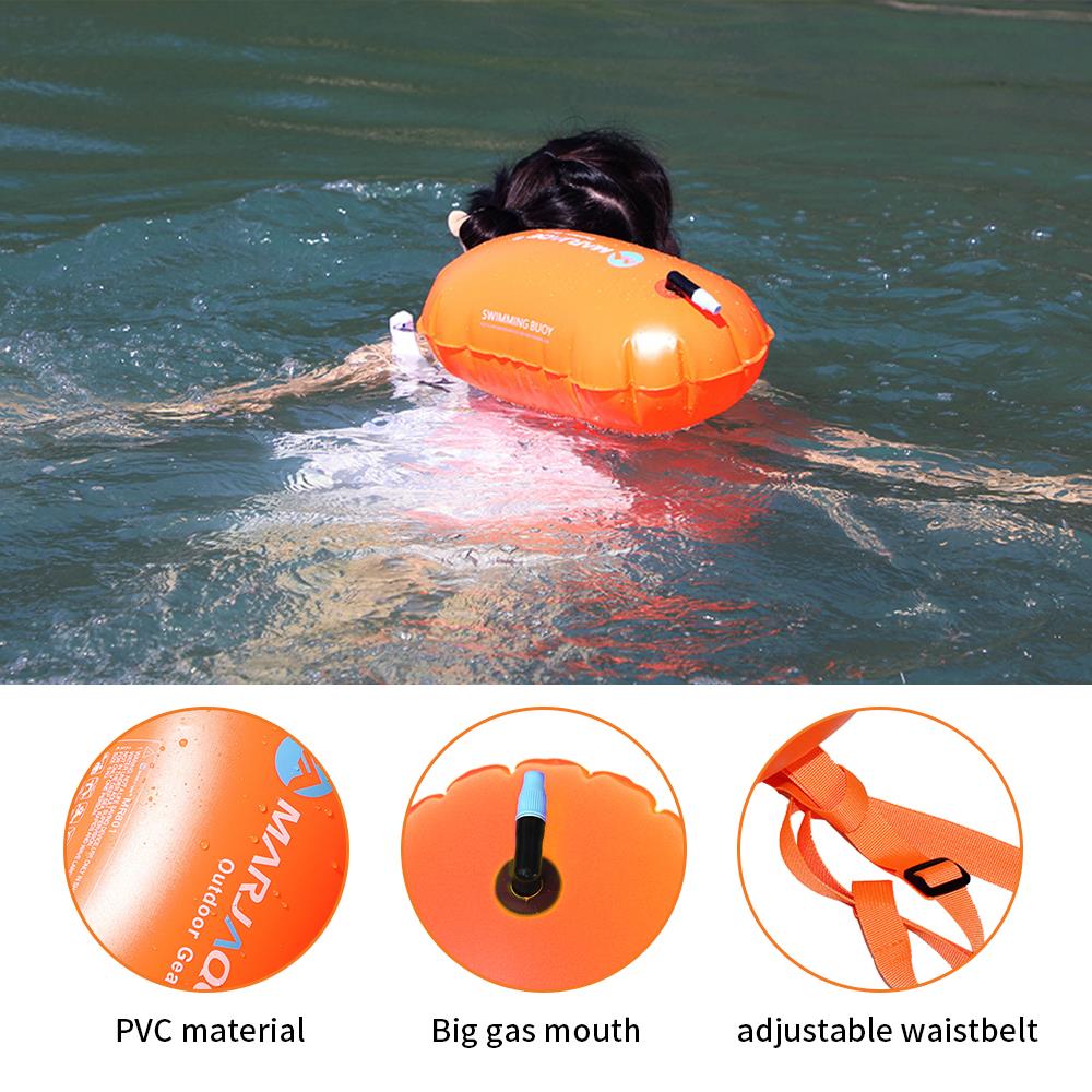 Buoy Swim Inflated Upset Open Water Flotation Sea Safety for Pool Safe Float Device Sports