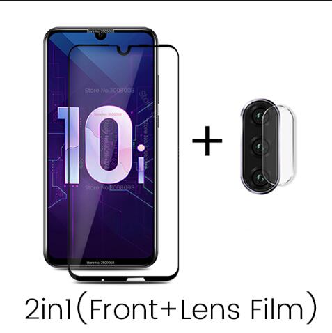 2-in-1 beschermende glas op honor 10i 10 lite camera lens film screenprotector glazen op honer 10 ik i10 10 lite licht veiligheid glas: honor 10