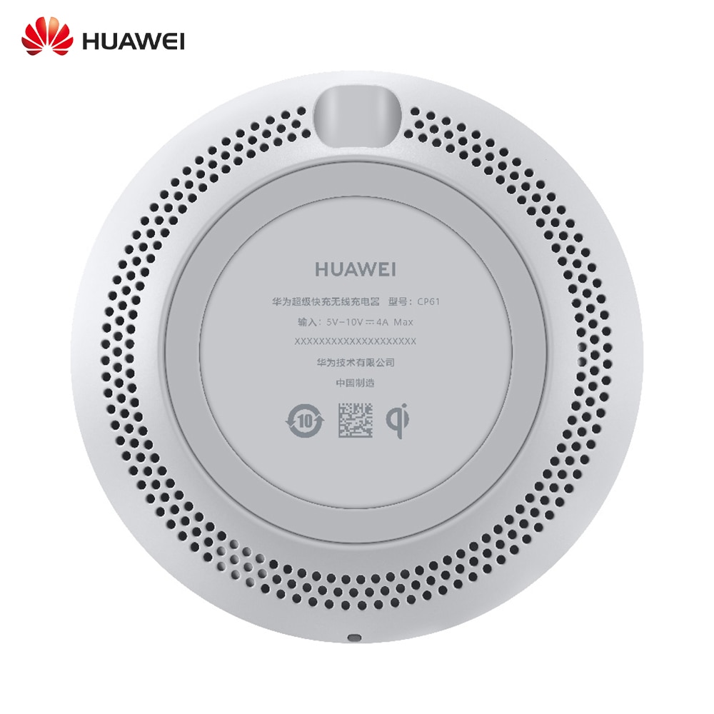 Huawei CP61 Wireless Qi Charger 27W Max Wireless Charger Pad Super Charge for Huawei P30 Pro Mate 20 RS Pro iPhone 11