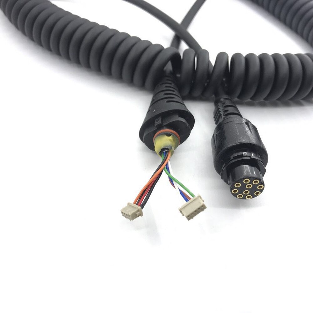 Mikrofon kabel zamienne 10-Szpilka złącze lotnicze dla SM25A1 głośnik dla Hytera MD-650 MD650 RD960 RD620 MD780 radio