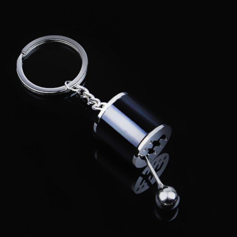 Car Gear Box Keychain for Men Women Imitation 6 Speed Manual Car-styling keyring Gear Knob Shift Gearbox Stick Souvenir: B3